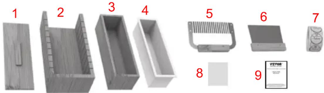 Vevor KH-Q02 - SAVE THESE INSTRUCTIONS - 1