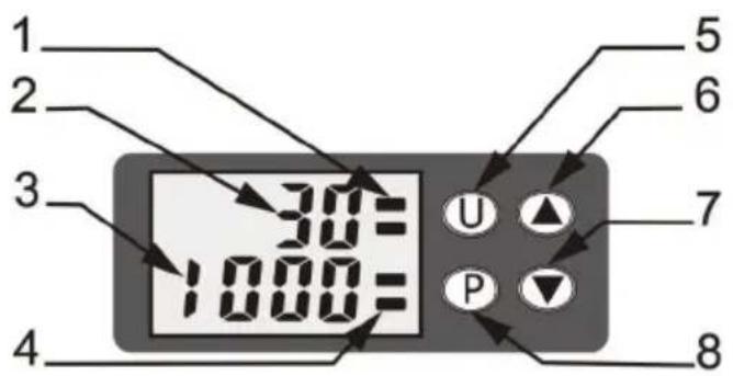 Vevor KD-1151 - PROCEDURE FOR TEMPERATURE CONTROL - 1