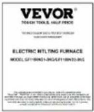 Vevor KD-1151 - PARTS LIST - 12