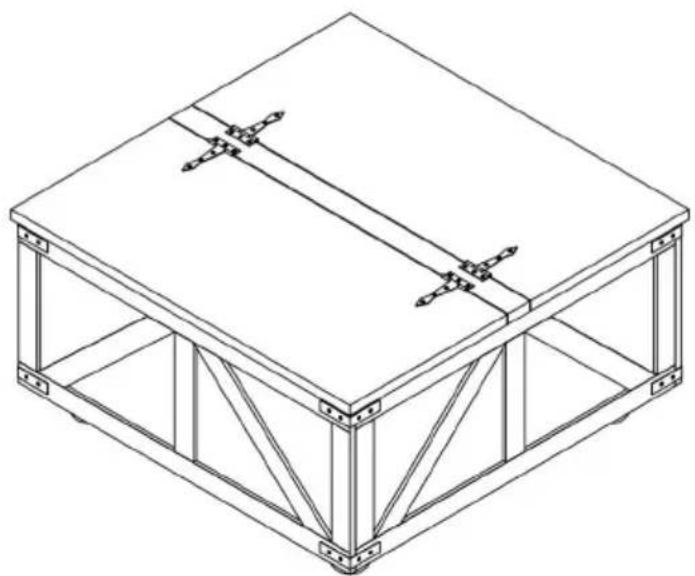 Vevor KLLT-06 - STOLIK KAWOWY W STYLU WIEJSKIM INSTRUKCJA obsługi - 1