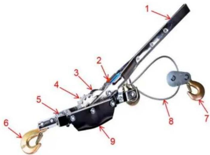 Vevor JX50 - STRUCTUURDIAGRAM - 1