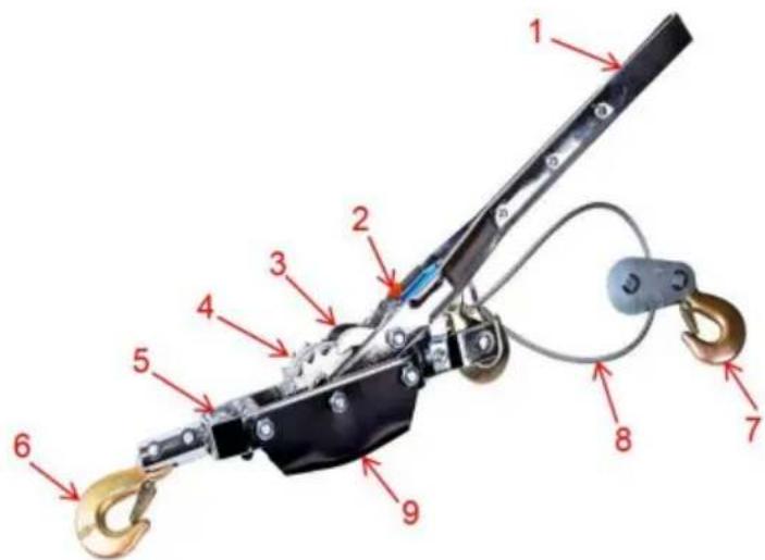 Vevor JX50 - STRUKTURDIAGRAM - 1
