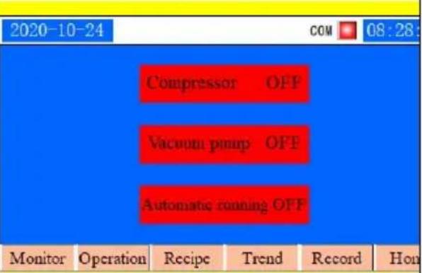 Vevor HFD-4 - Ogólny proces operacyjny liofilizacji - 5