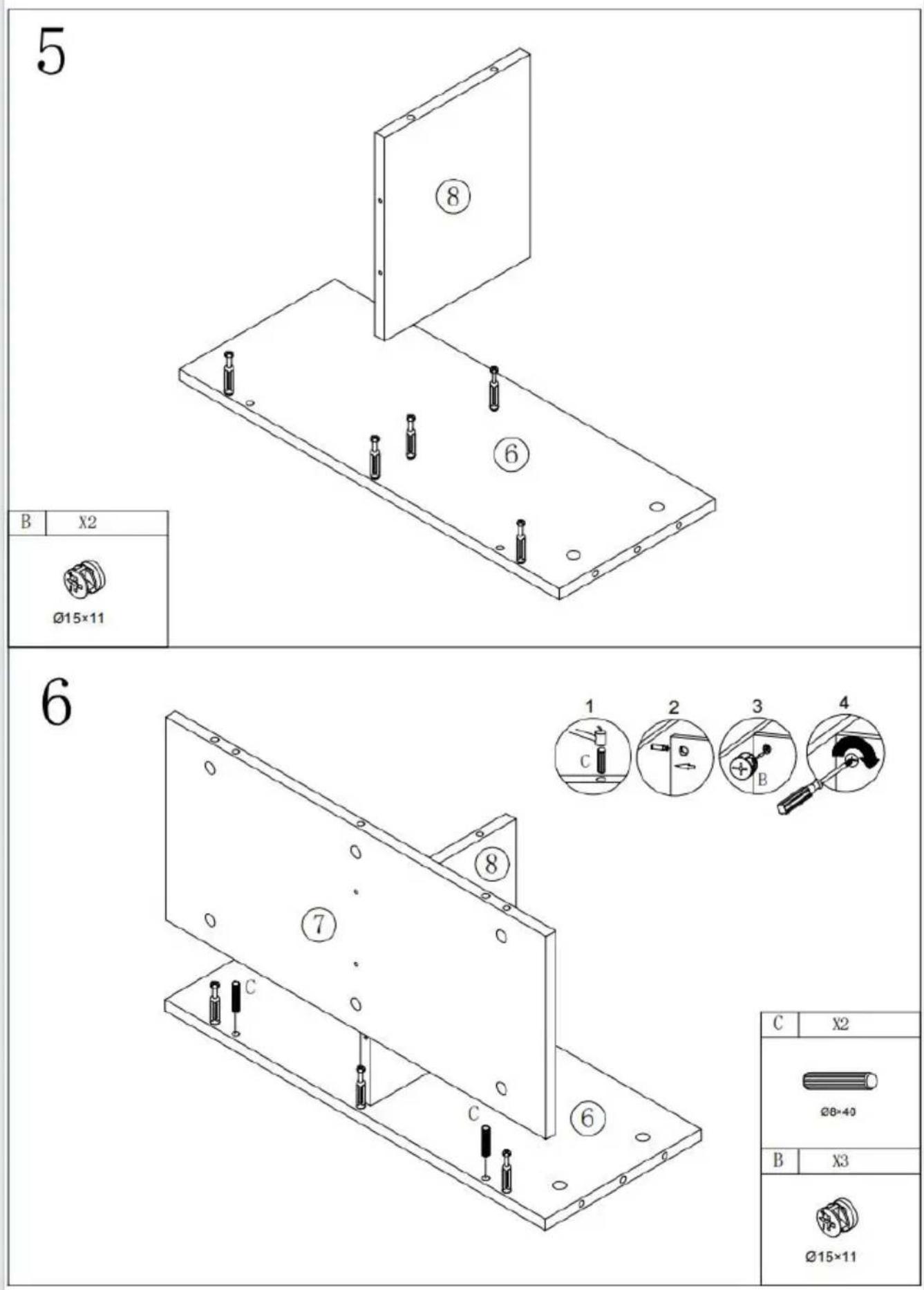 Vevor KLBS-06 - ASSEMBLY STEP - 6