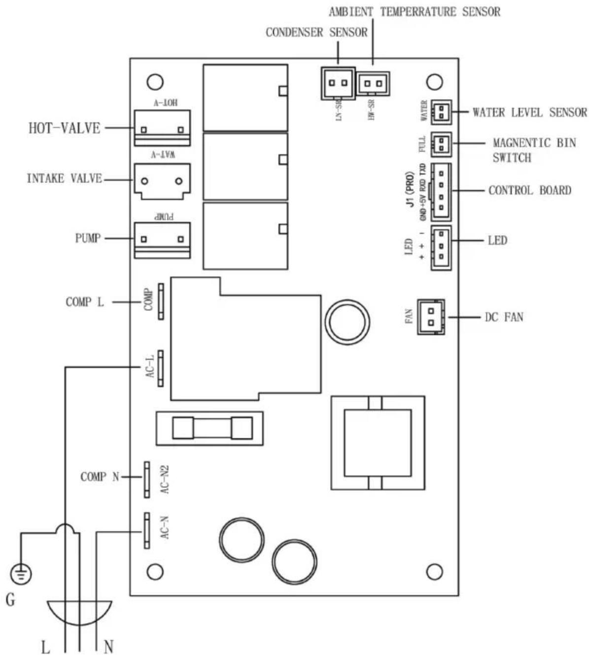 Vevor KJ-AT25F - Schaltplan - 1