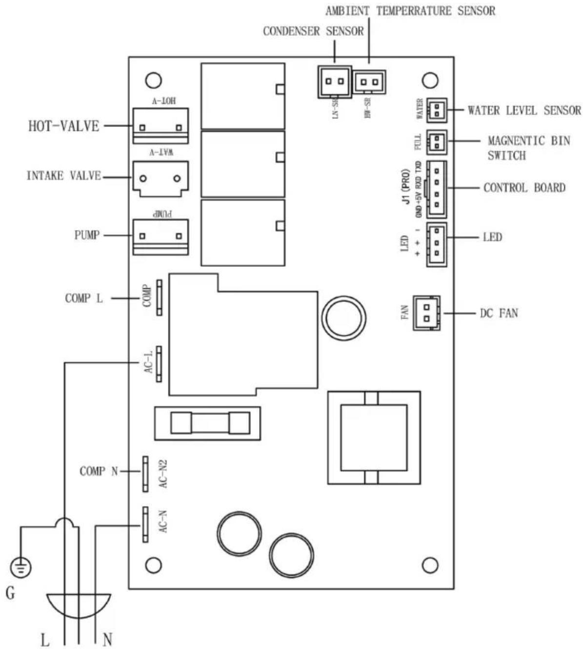 Vevor KJ-AT25F - Circuit Diagram - 1