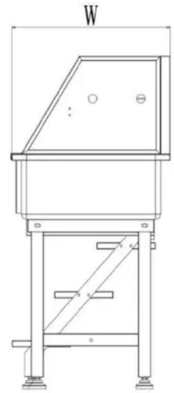 Vevor K2E01003 - DIMENSIONS AND PARAMETERS - 2