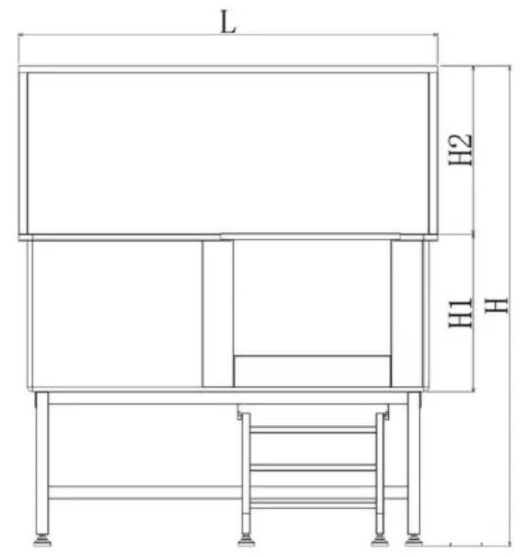 Vevor K2E01008 - DIMENSIONS AND PARAMETERS - 3