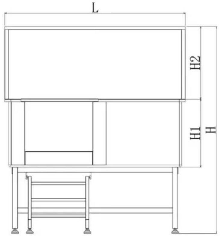 Vevor K2E01009 - DIMENSIONS AND PARAMETERS - 1