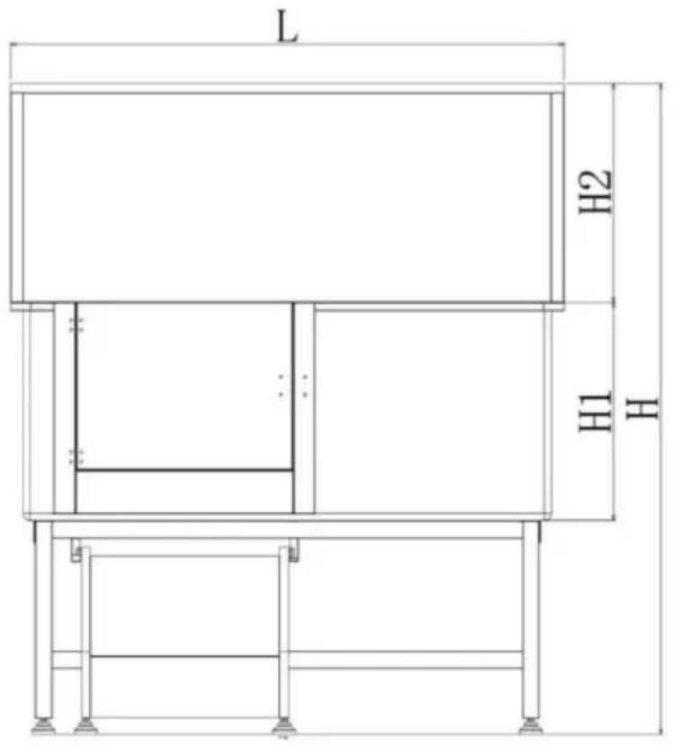Vevor K1E01019 - DIMENSIONS AND PARAMETERS - 1