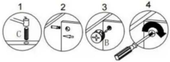 Vevor KLBS-01 - ÉTAPE D'ASSEMBLAGE - 10