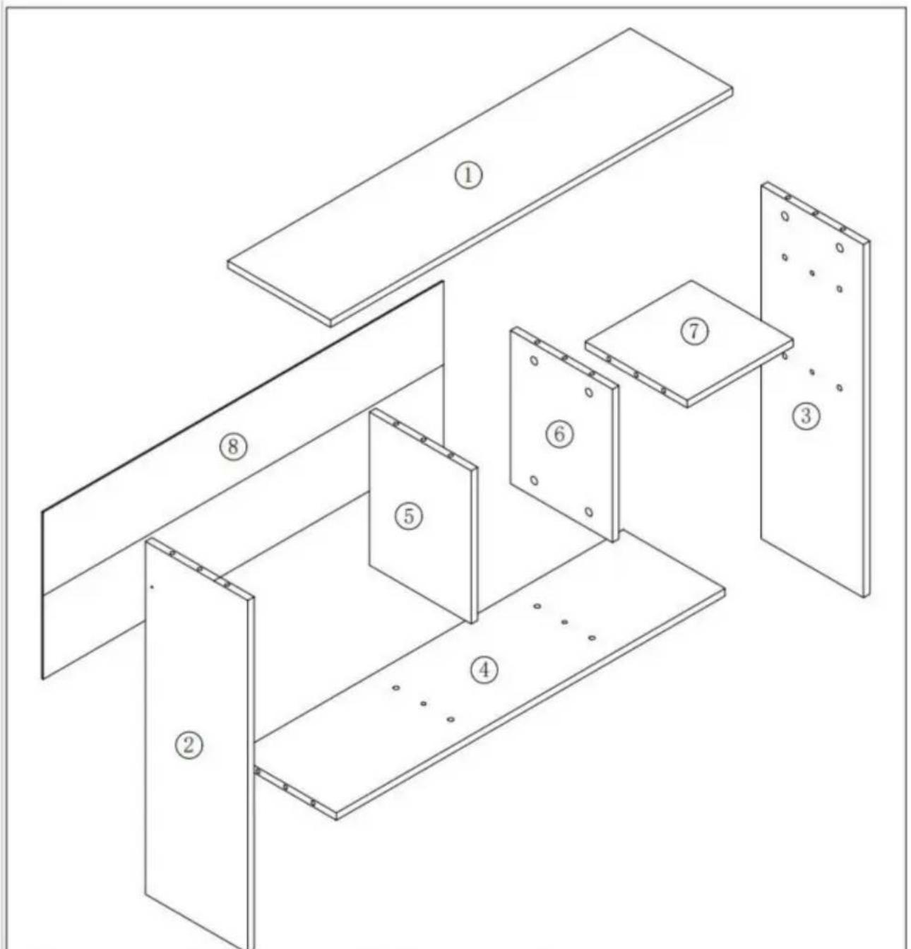 Vevor KLBS-01 - ONDERDELENLIJST - 1