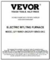 Vevor KD-1101 - PARTS LIST - 14