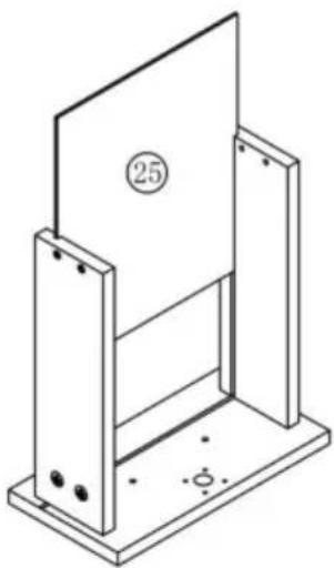 Vevor KLFD-03 - MONTERINGSTEG - 45