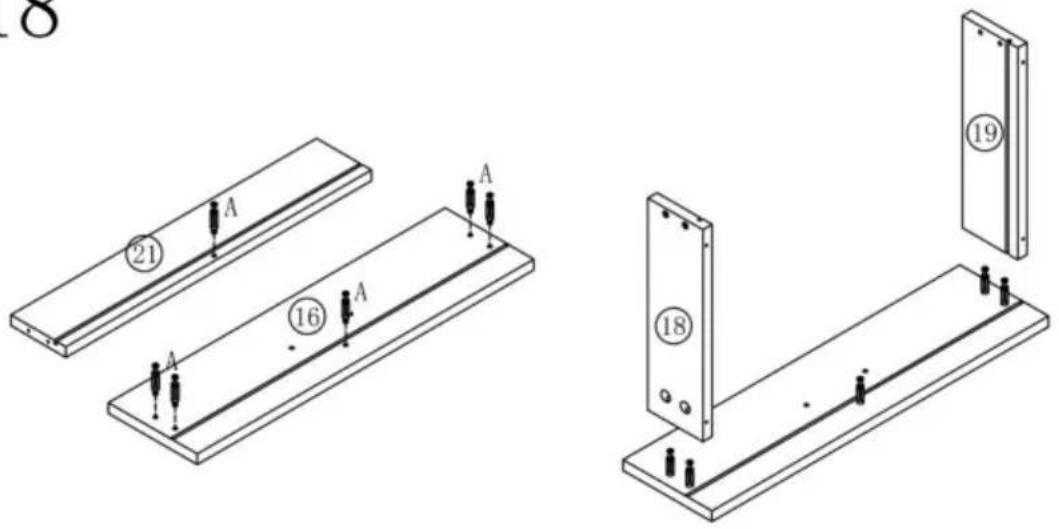 Vevor KLFD-03 - MONTERINGSTEG - 35