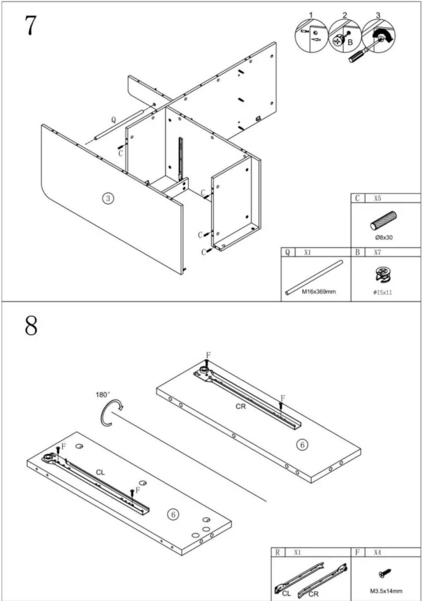 Vevor KLFD-03 - MONTERINGSTEG - 12