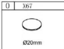 Vevor KLFD-03 - PARTS LIST - 84