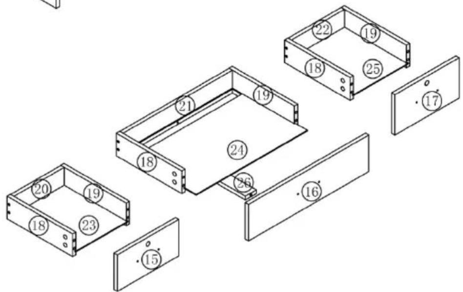 Vevor KLFD-03 - PARTS LIST - 2