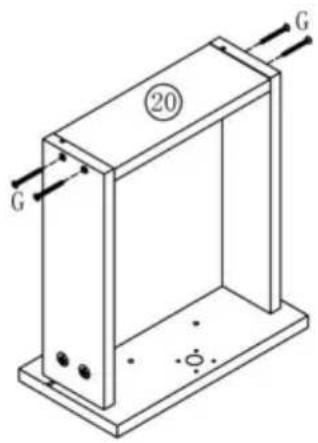 Vevor KLFD-03 - ÉTAPE D'ASSEMBLAGE - 22