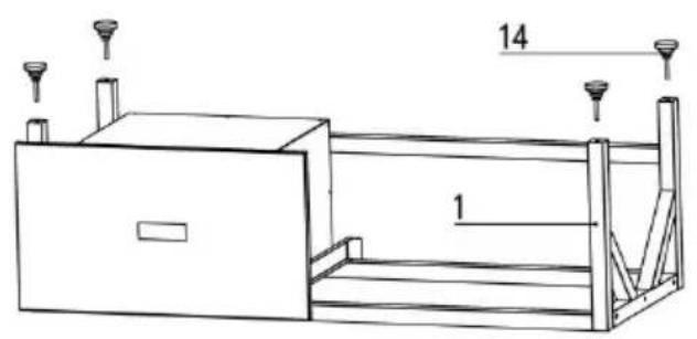 Vevor K2E01006 - Kroki instalacji - 1