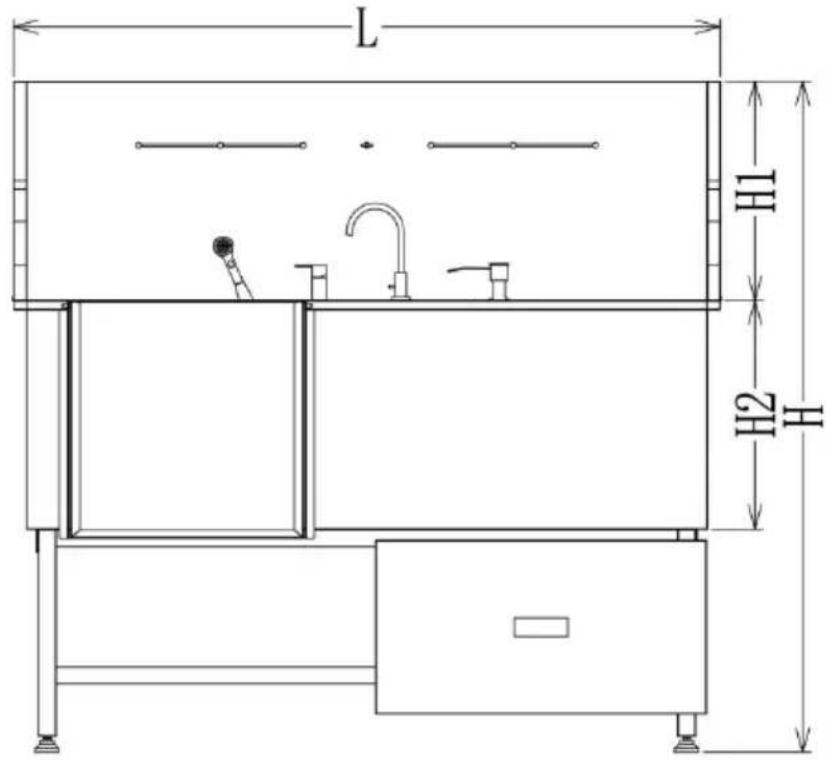 Vevor K2E01005 - Left Door Bracket Right Door Bracket - 11