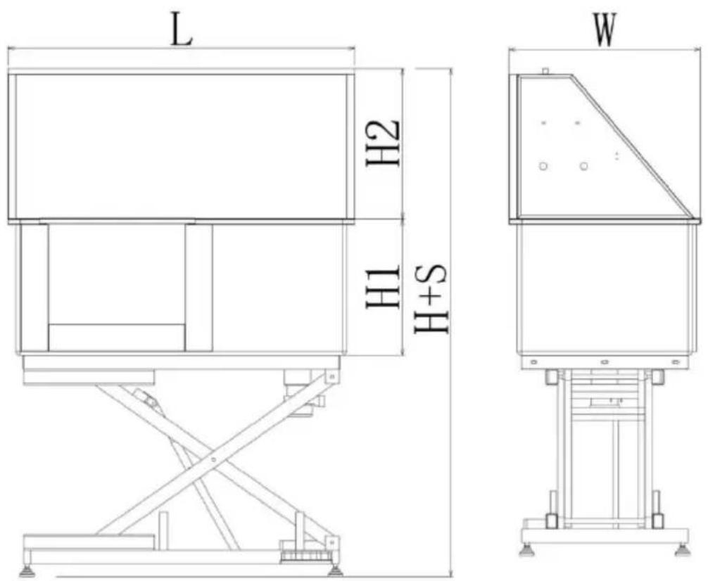 Vevor K1E01028 - Lewe drzwi - 1