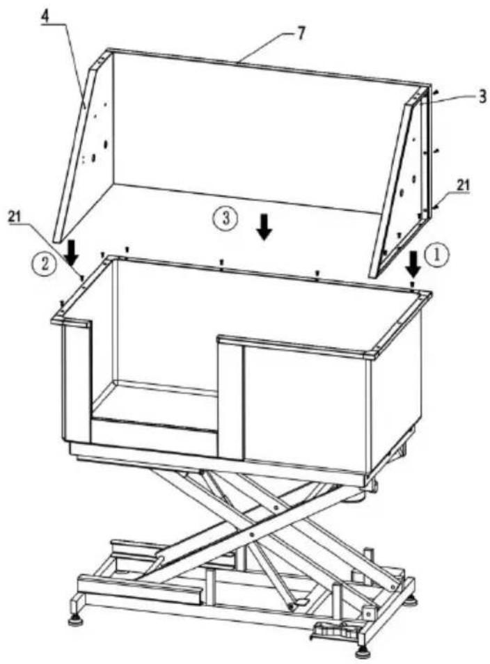 Vevor K1E01028 - Fasi di installazione - 5
