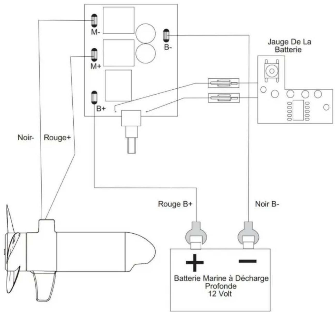 Vevor LAN155 - MOTORBEDRADINGSSCHEMA - 1