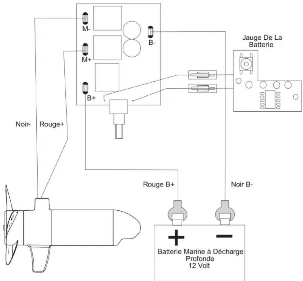 Vevor LAN155 - MOTOR WIRING DIAGRAM - 1