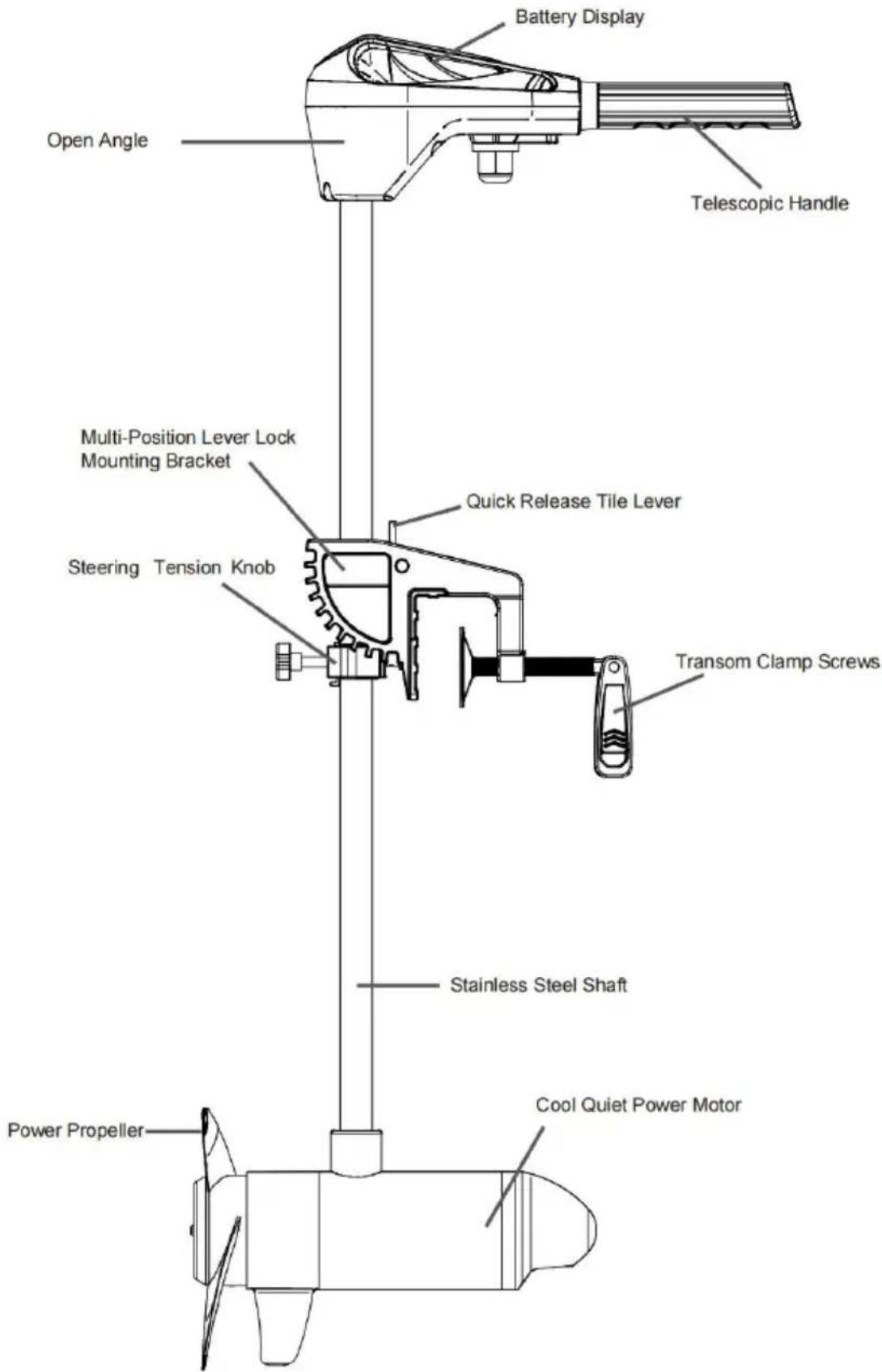 Vevor LAN155 - FEATURES - 1