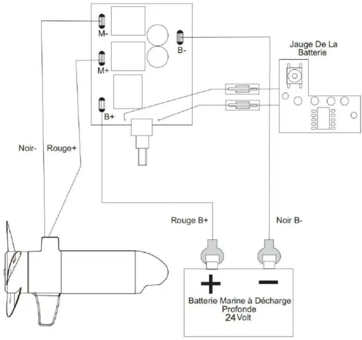 Vevor LAN155 - LAN255 MOTOR WIRING DIAGRAM - 1