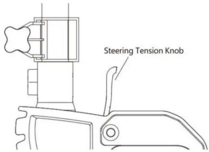Vevor LAN155 - Justering av styrningen - 1