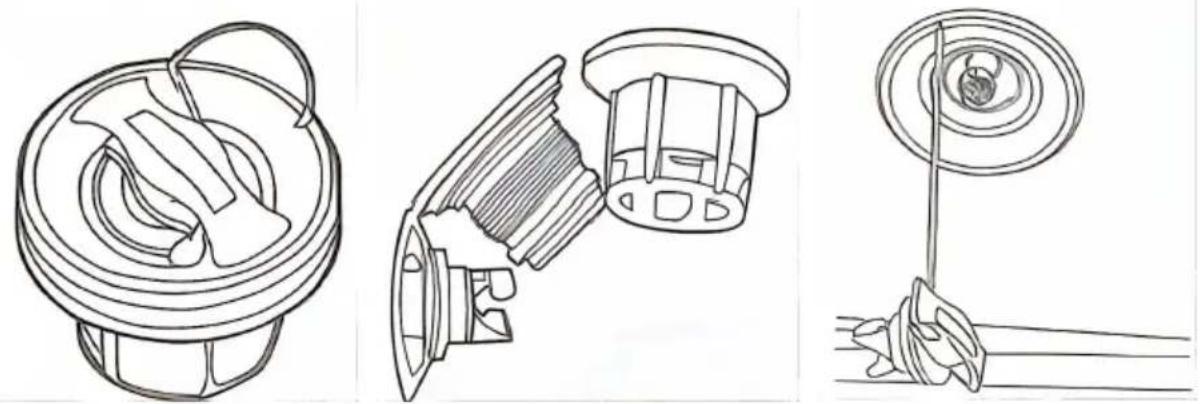 Vevor HR-360 - Valve mechanism: - 1