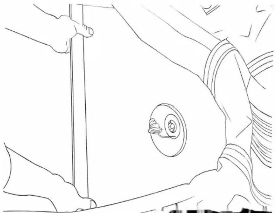 Vevor HR-360 - Step 2: Inflate partially - 2
