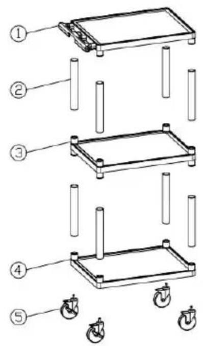 Vevor JYS3 - Part list - 1