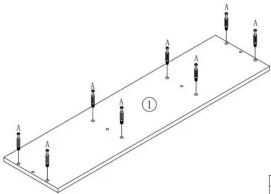 Vevor KLBS-03 - ÉTAPE D'ASSEMBLAGE - 4