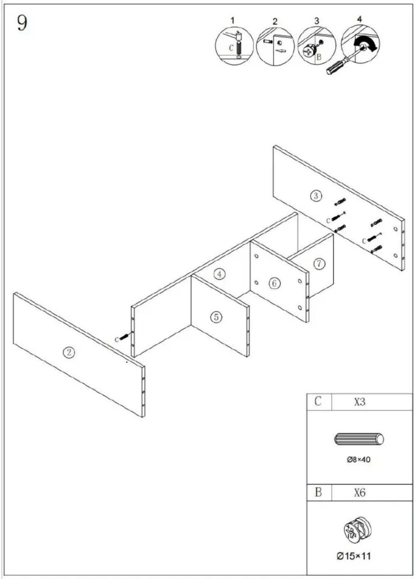 Vevor KLBS-03 - PARTS LIST - 27
