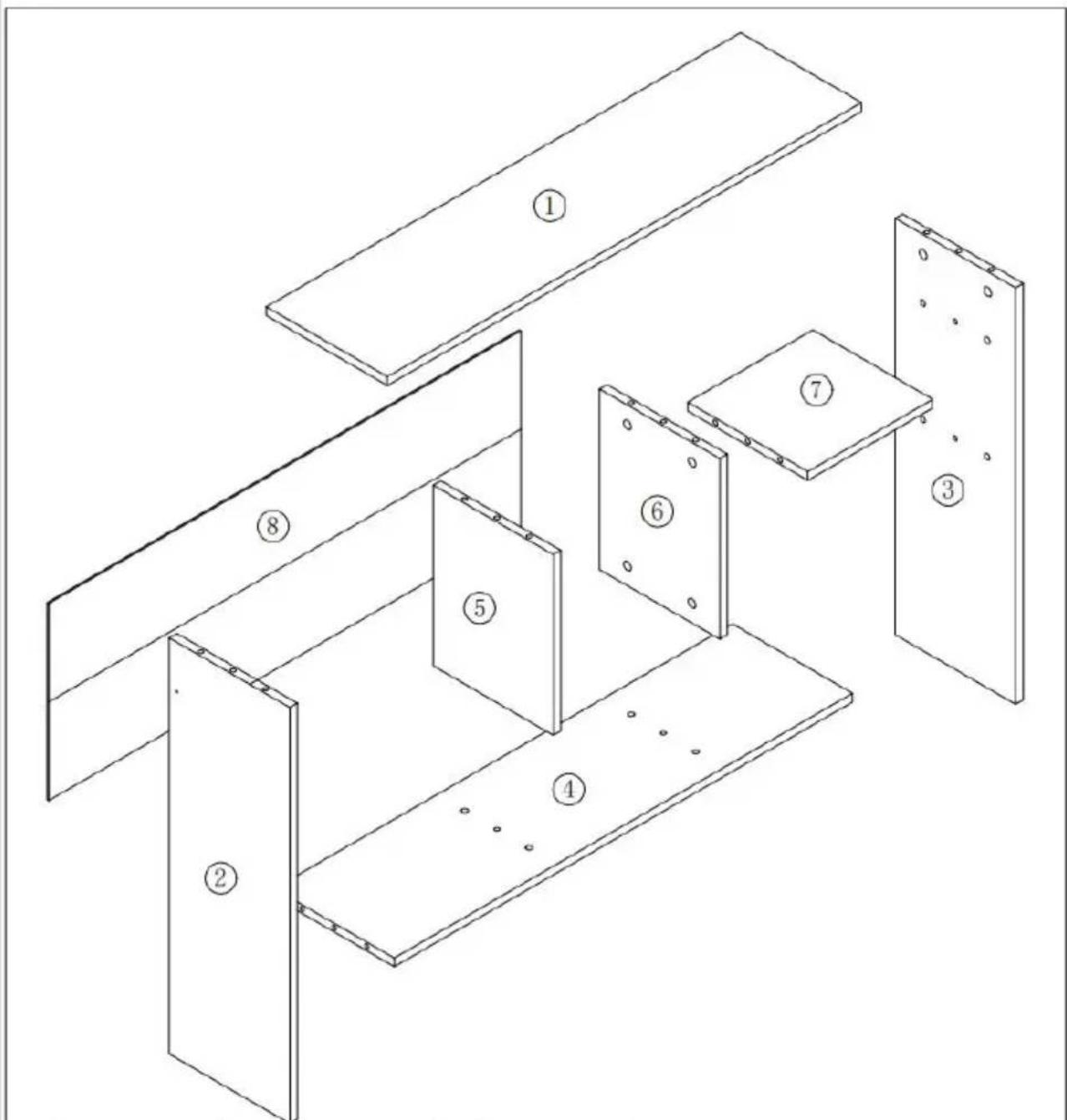 Vevor KLBS-03 - PARTS LIST - 1
