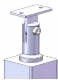 Vevor HR-014 - Montaggio con corrimano (orizzontale) - 2