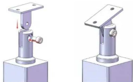 Vevor HR-014 - Mount with handrail(gradients) - 1