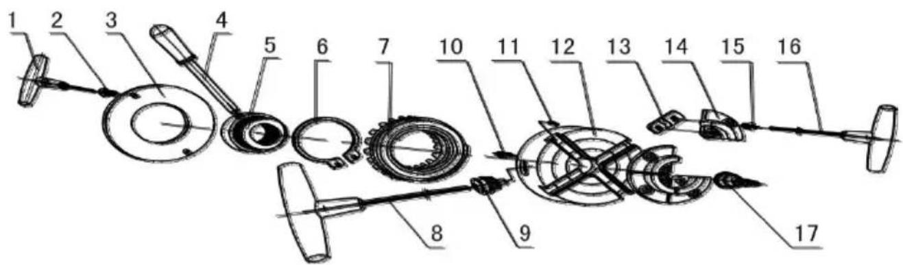 Vevor KP965 - KEY CHUCK - 1