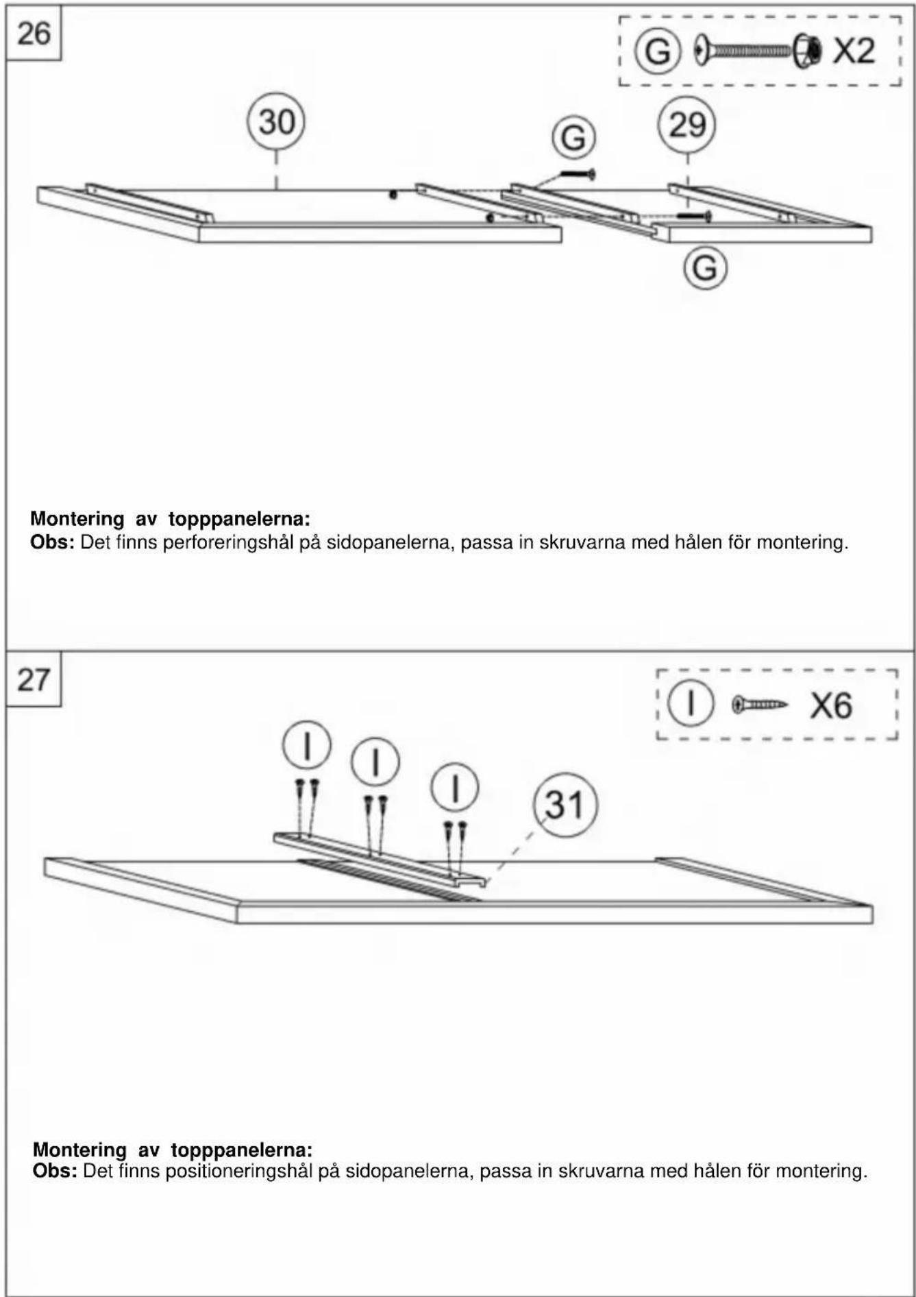 Vevor HL-002 - Montering av tvärbalken: - 1