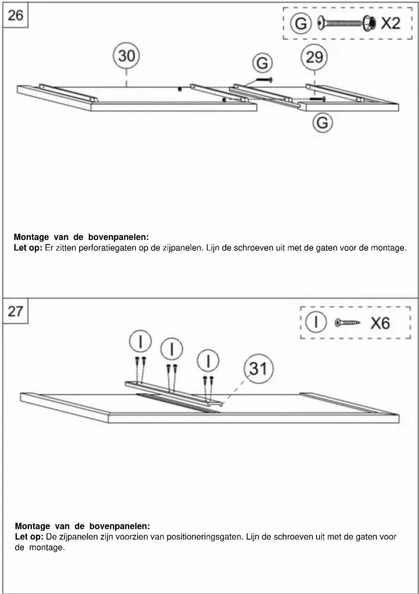 Vevor HL-002 - Montage van de dwarsbalk: - 1