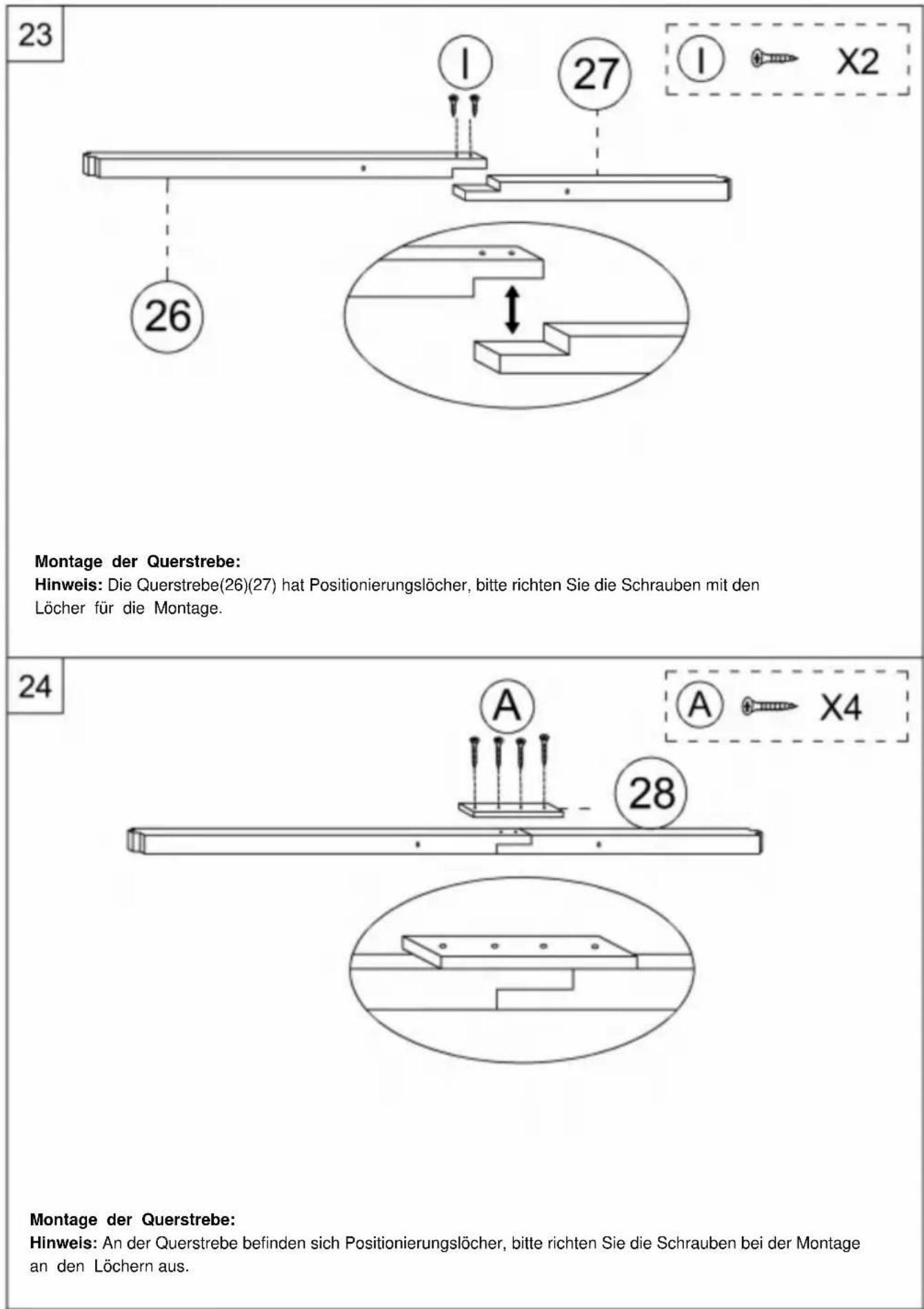 Vevor HL-002 - Zusammenbau der Türpaneele: Die - 6