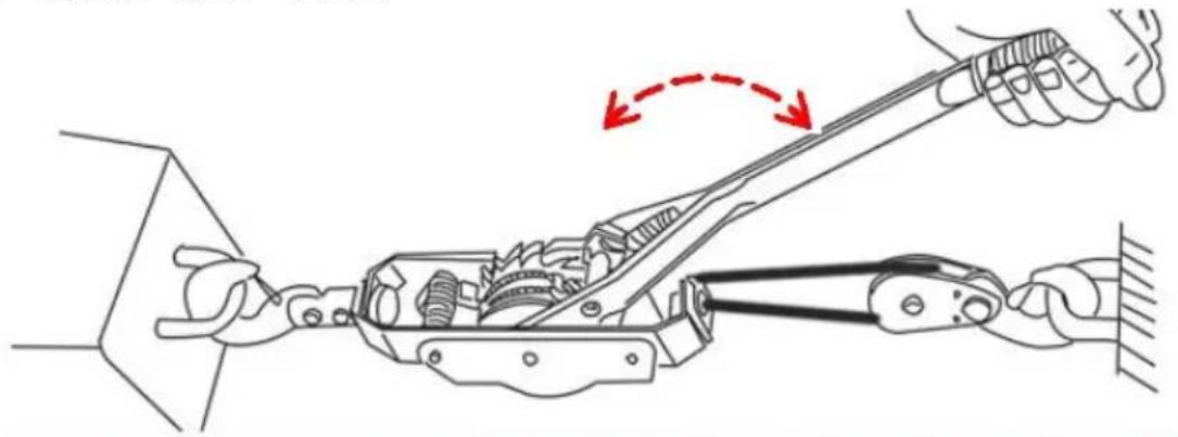 Vevor JX40B - CHECK THE HAND PULLER CAREFULLY BEFORE USING IT ! - 4
