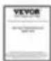 Vevor JX40B - WARNING - 3