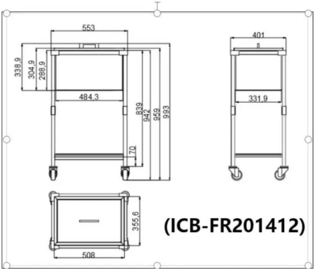 Vevor ICB-FR201412 - NOTE: - 1