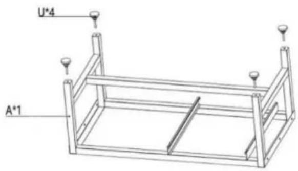 Vevor K1E01021 - Installationsschritte - 1