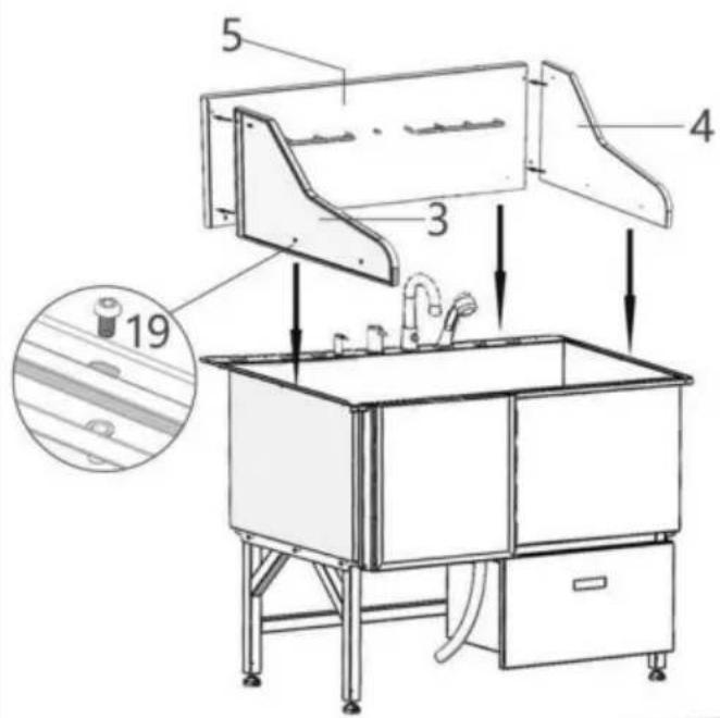 Vevor LZX-16L - Kroki instalacji - 13