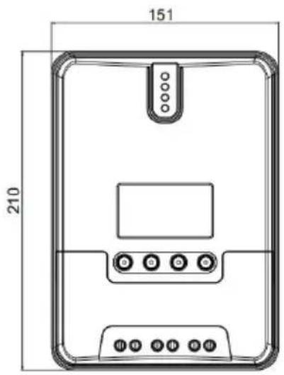 Vevor ML2420 - PRODUCT DIMENSIONS - 1